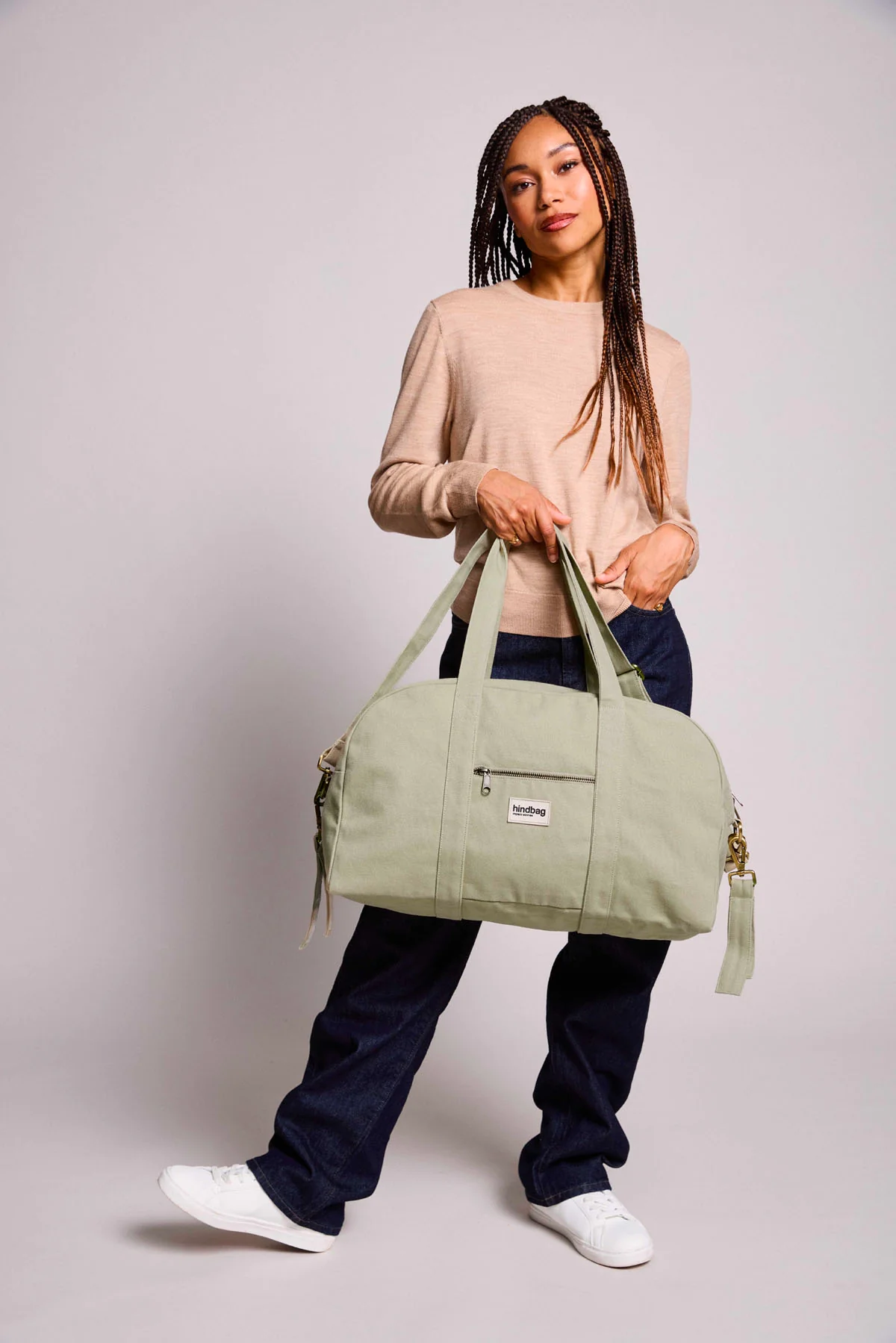Sac à langer Basile Vert argile