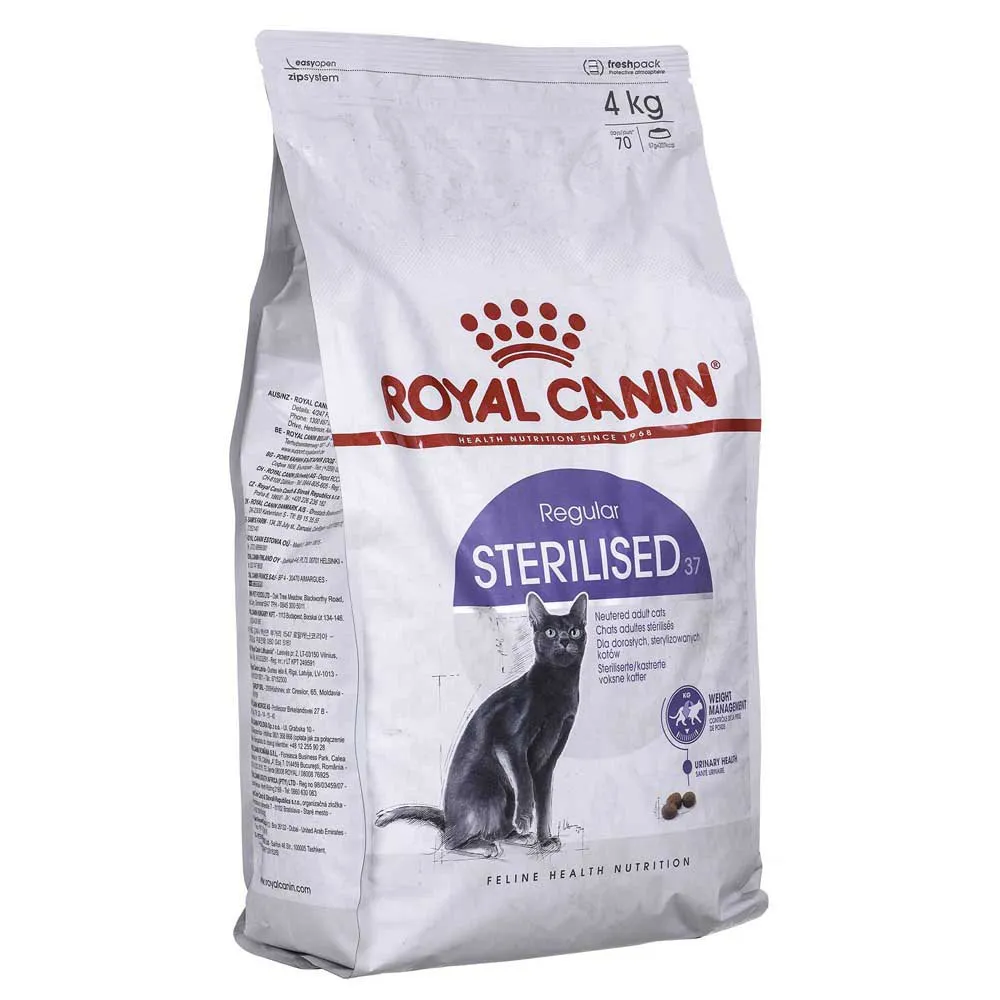 Royal Canin Sterilised 37 Adult Cat Food 4kg