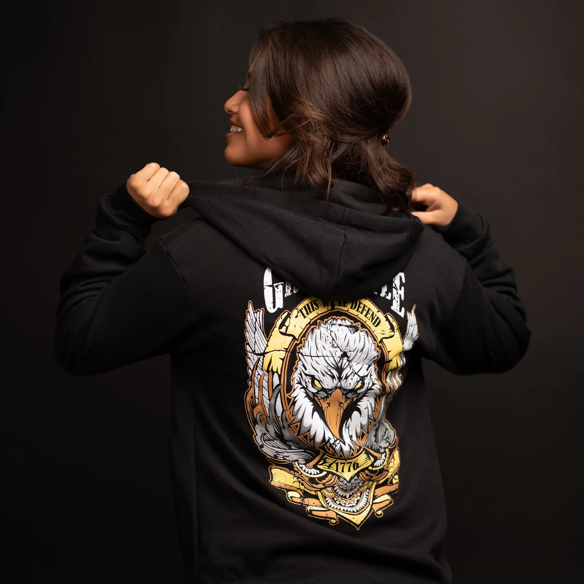 Women's Easy Rider Full-Zip Hoodie - Black