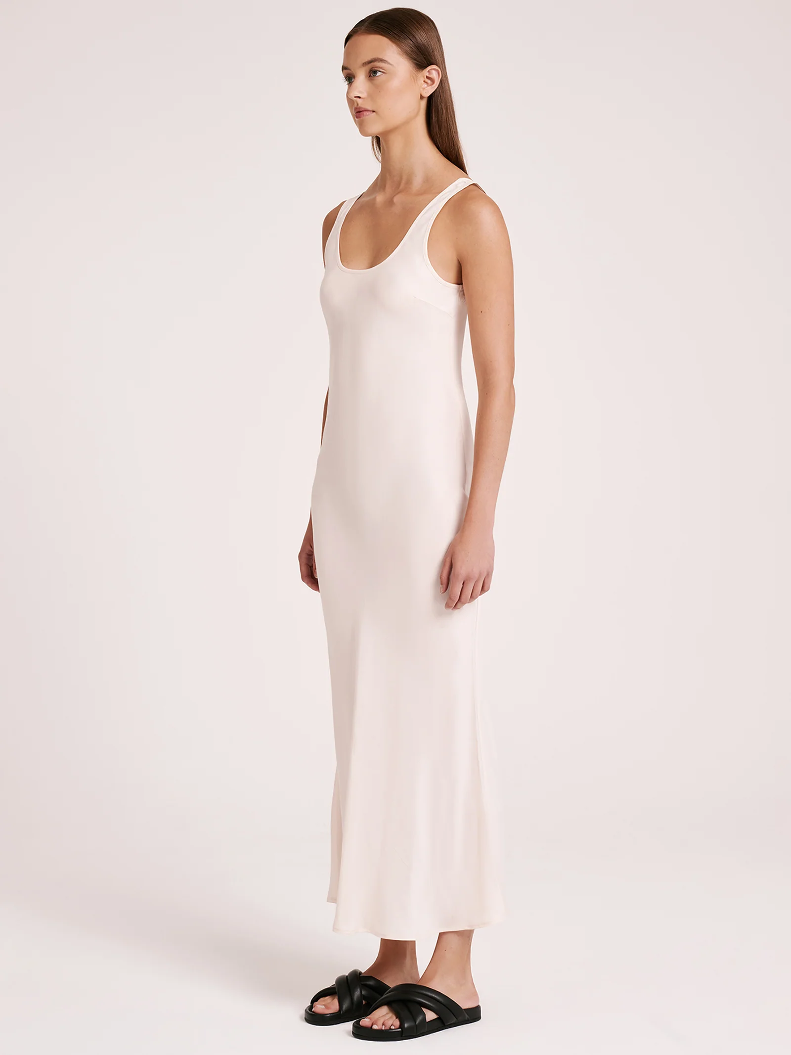 Cupro Slip Dress