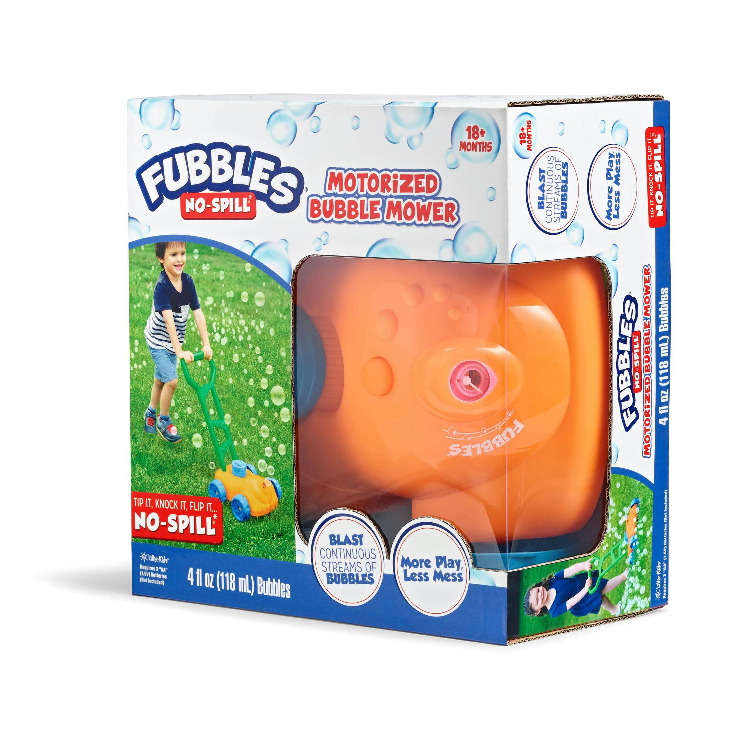 Fubbles No-Spill Motorized Bubble Mower