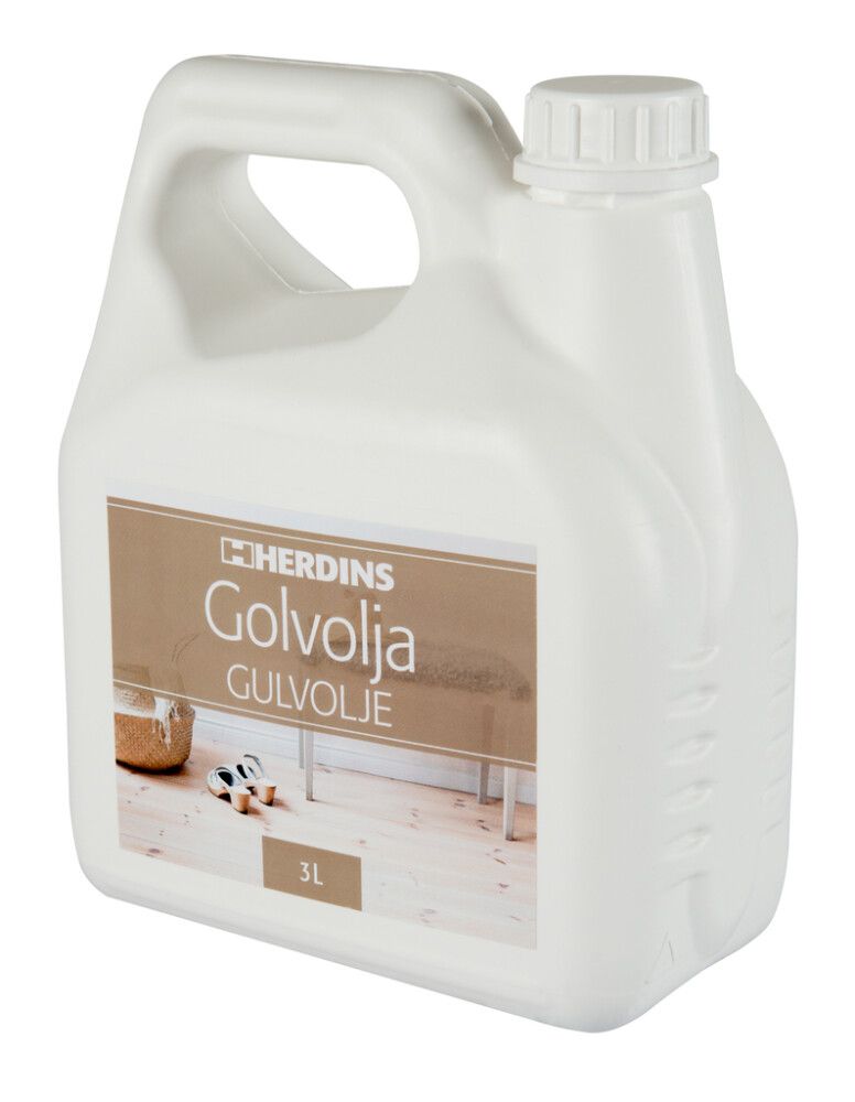 GULVOLJE HERDINS  HVIT 3L