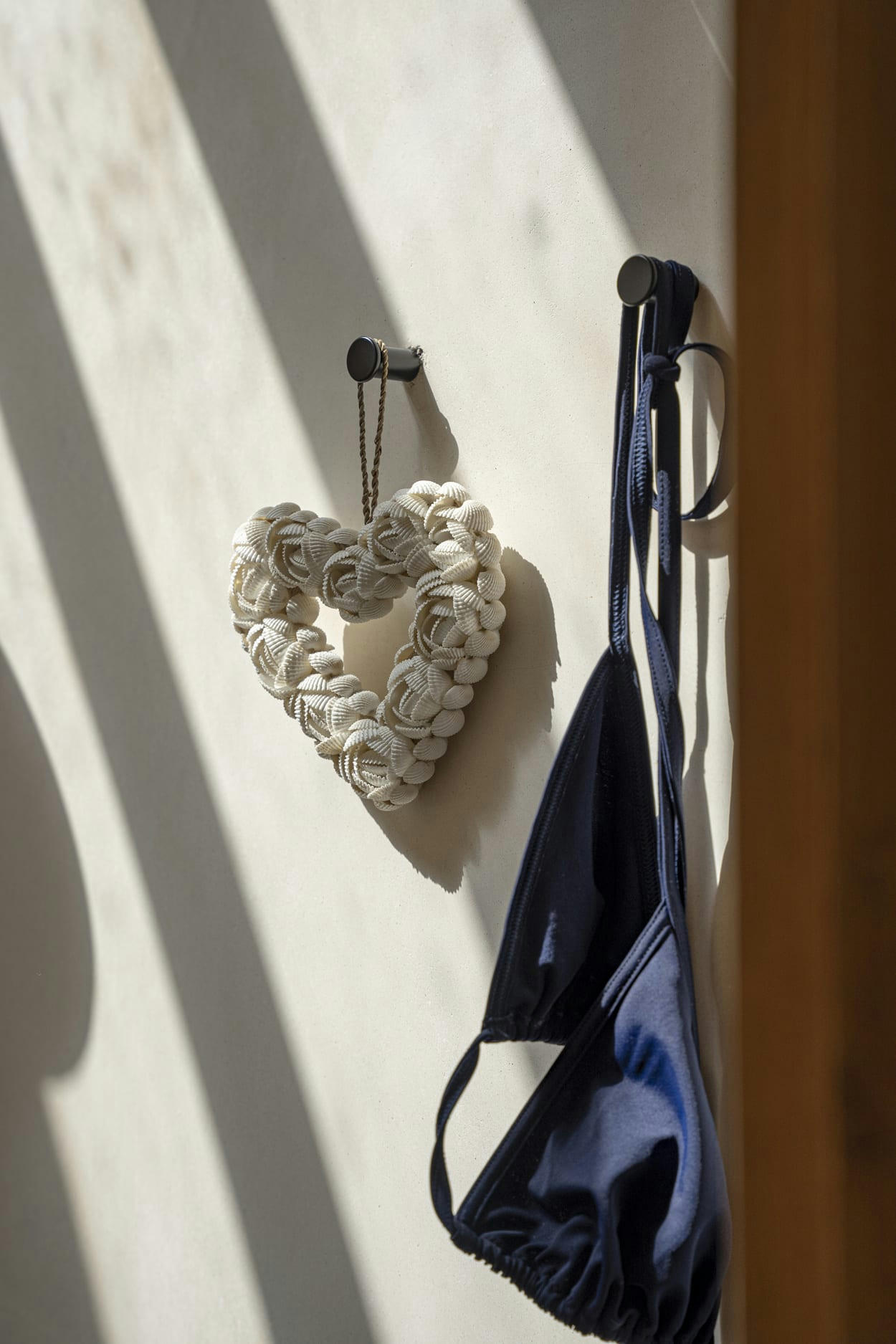 SHELL HEART - Coeur suspendu en coquillages