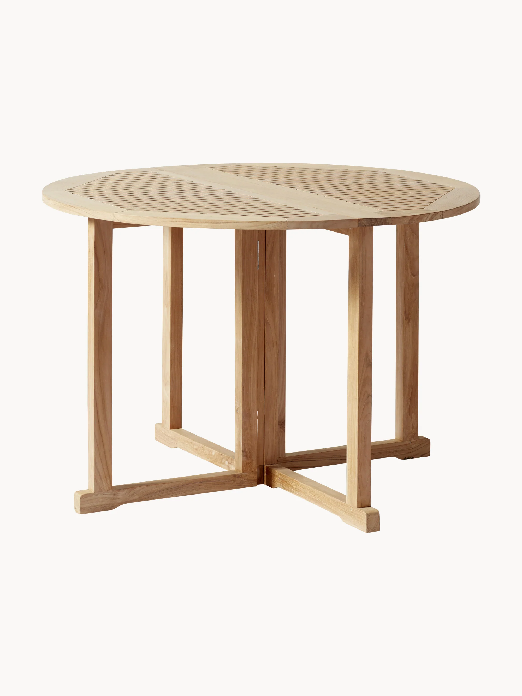 Runder klappbarer Gartentisch Butterfly