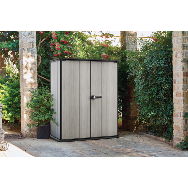 Armoire de jardin en résine 140 x 74 x 170 cm KETER