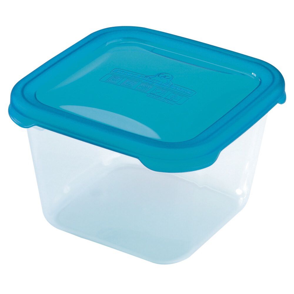 Caixa plástica quadrada 1,2l