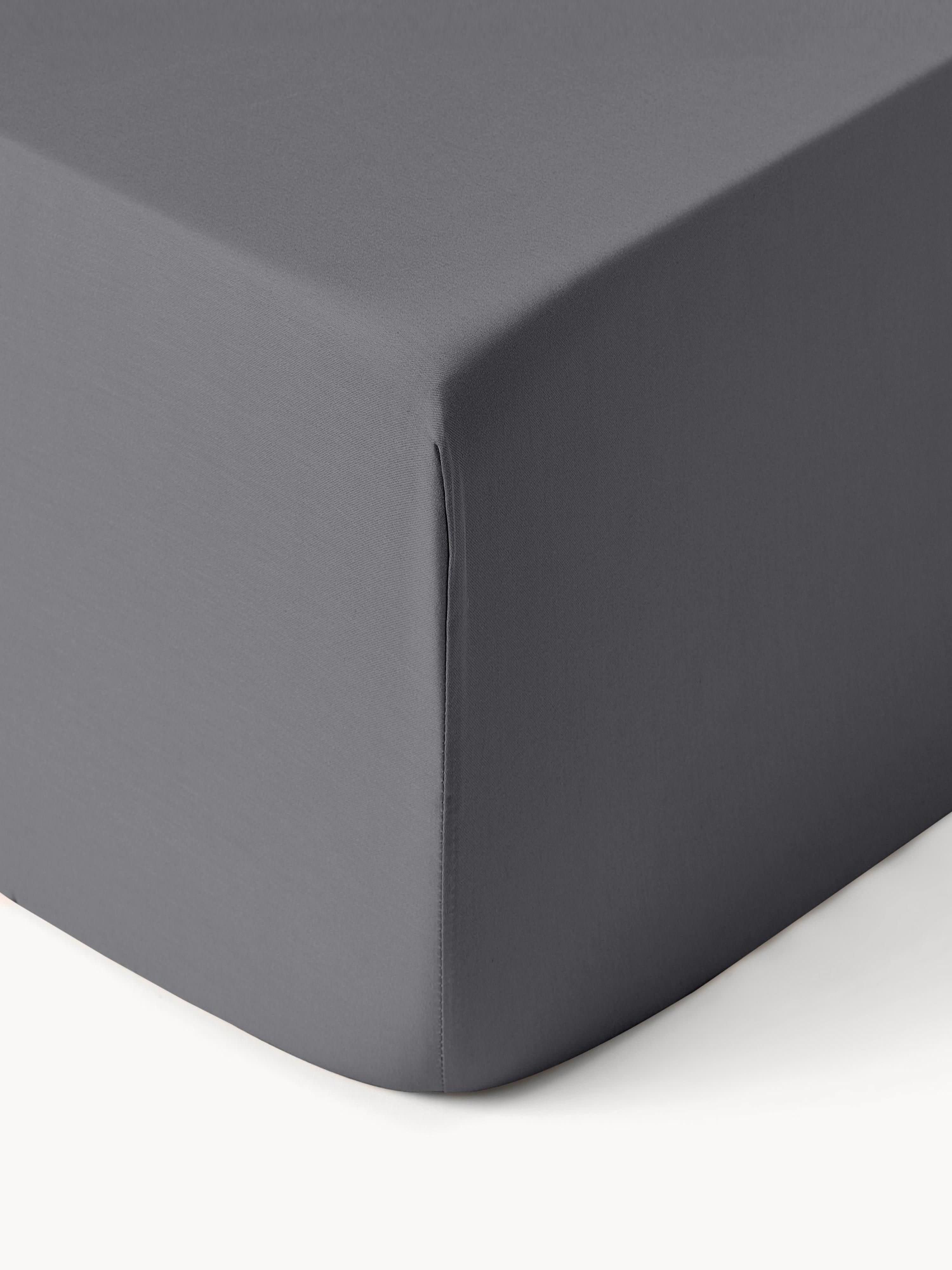 Boxspring-Spannbettlaken Comfort, Baumwollsatin