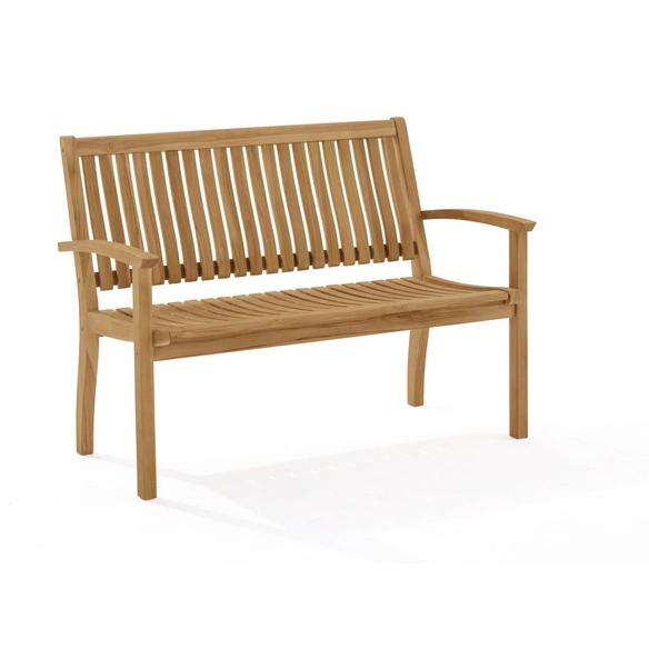 Bank »Somerville«, 2-Sitzer, BxHxT: 128 x 62 x 91,5 cm