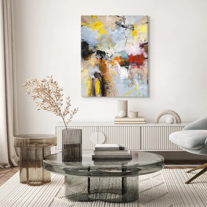 Leinwandbild Mix Painting