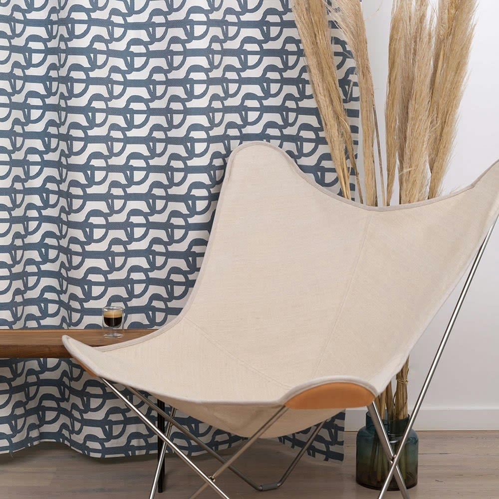 AMARRA - Rideau bleu 150x250