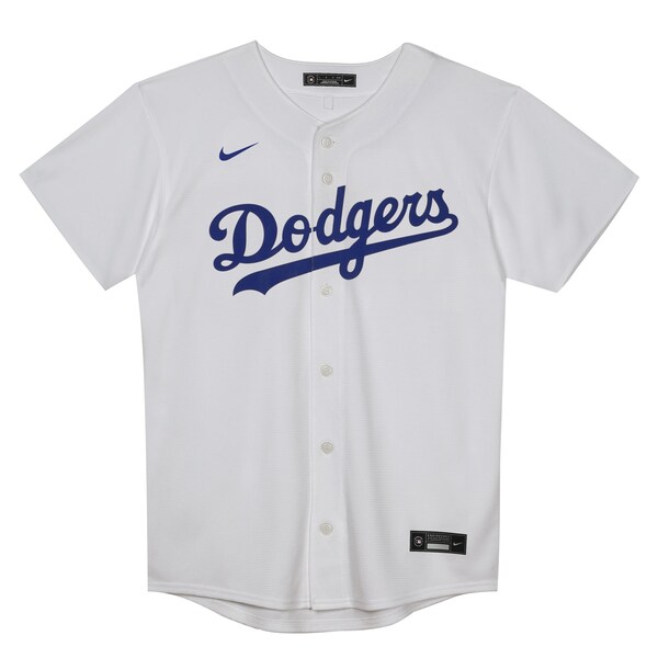 Los Angeles Dodgers Preschool Home Blank Replica Jersey - White