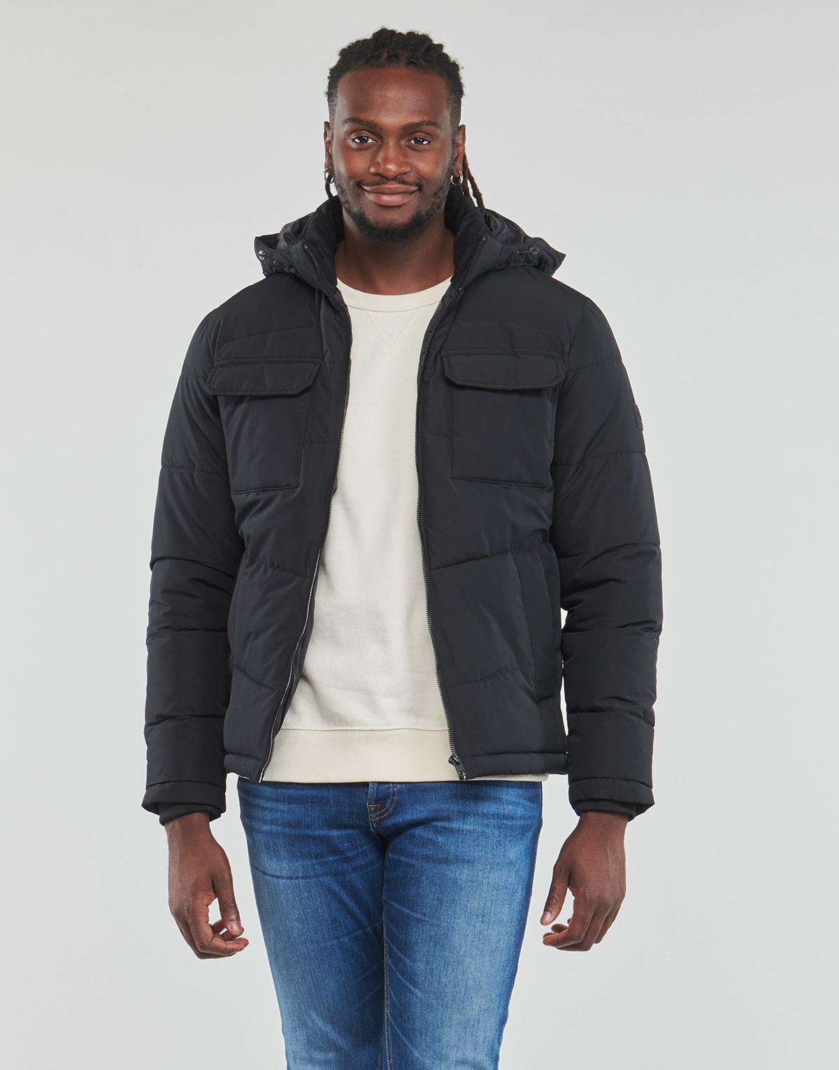 Jack & Jones - JJBRADY PUFFER - Black
