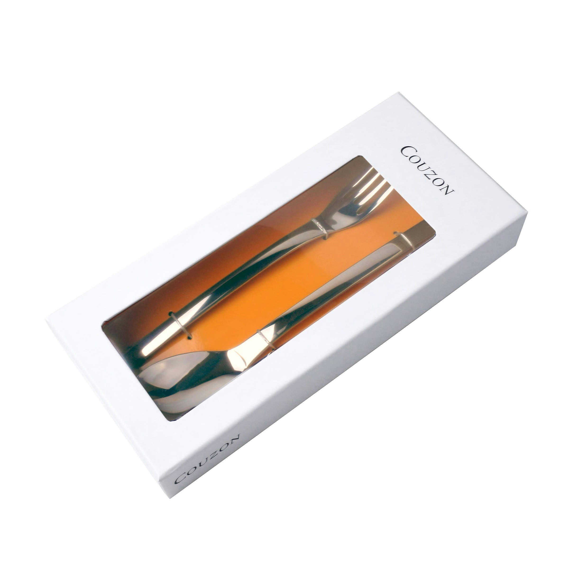 PIX'ELLE - Fourchette et cuillère de service