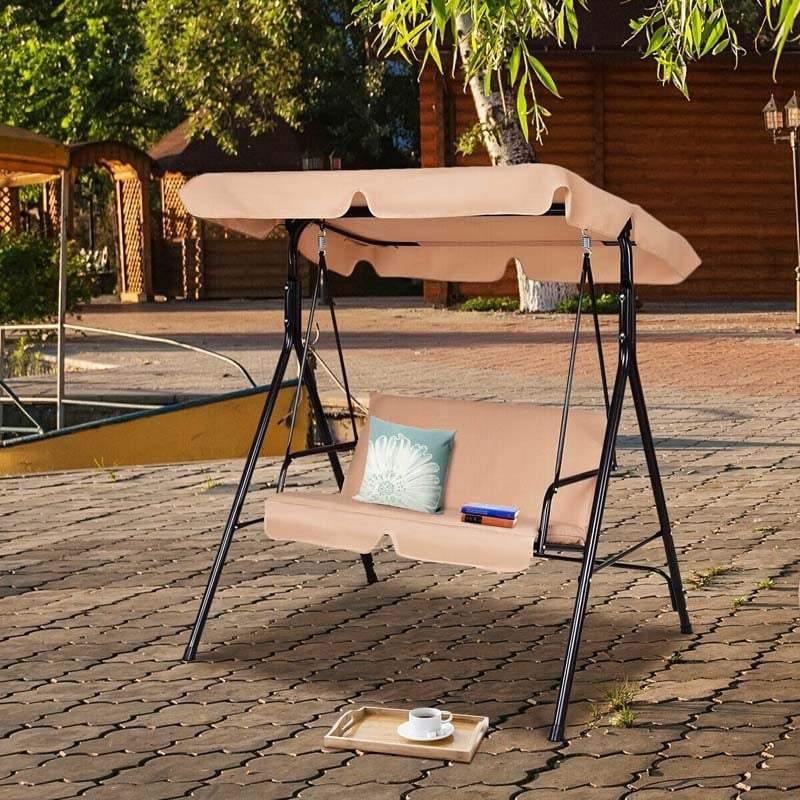 Outdoor 2 Person Weather Resistant Patio Porch Swing