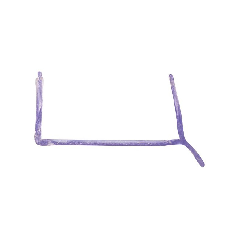 Profil pour socle en PVC transparent 18 mm 260 cm