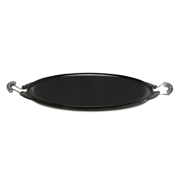 Plancha double face fonte émaillée ronde diamètre 43cm - Vaello Campos