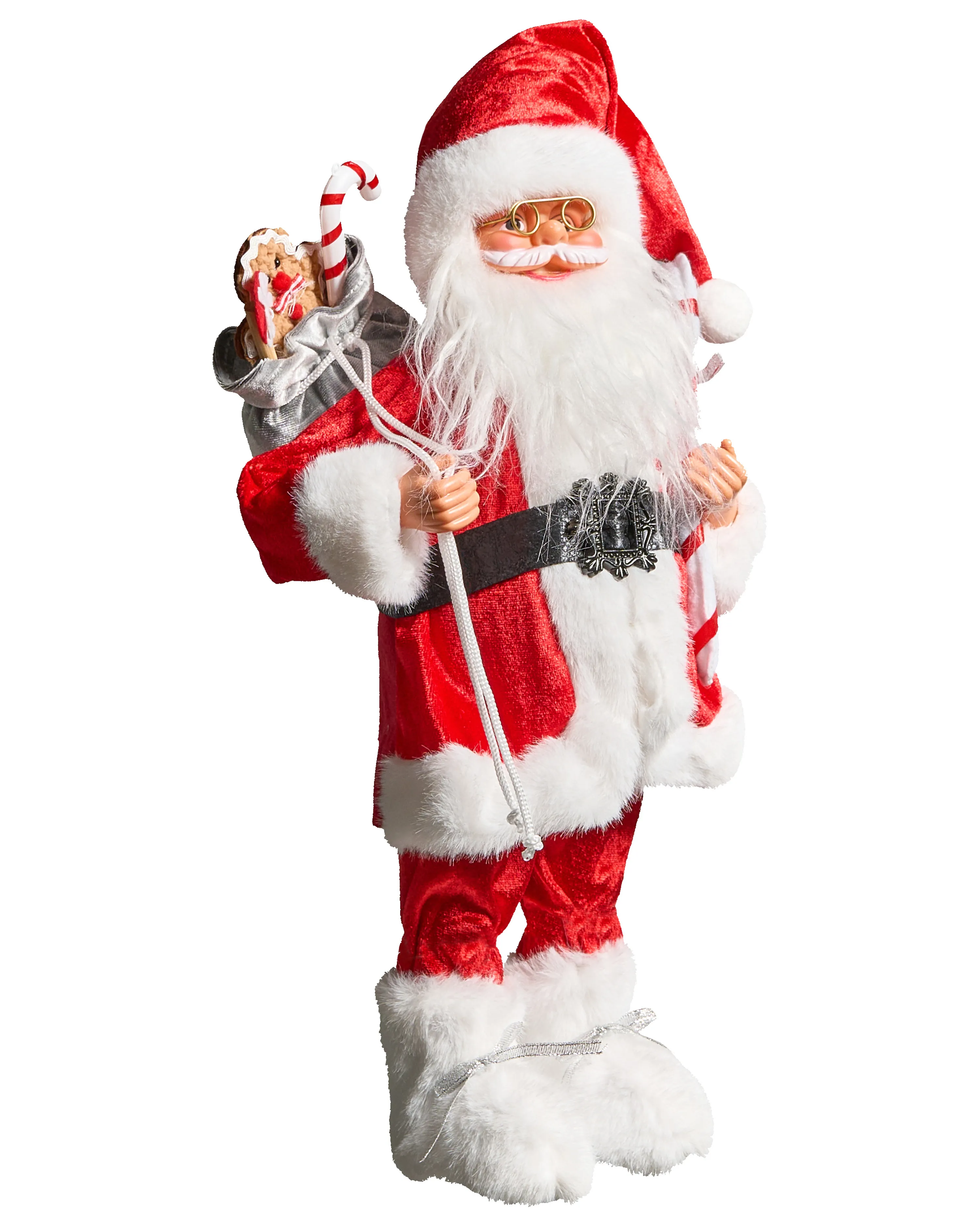 Christmas Decoration ORMSAVATNET Santa Claus 45 cm Red