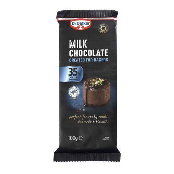 Dr. Oetker Milk Chocolate 100g