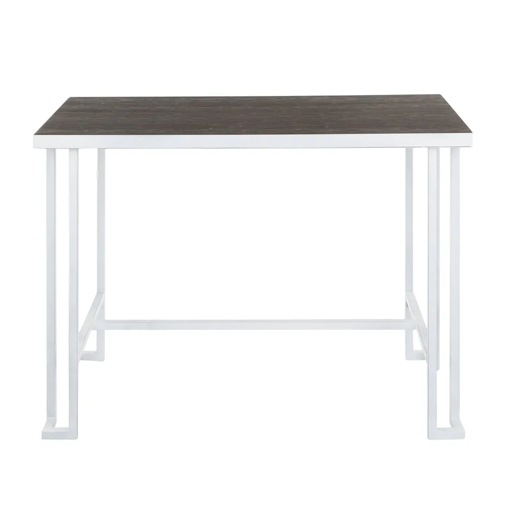 Roman Industrial Counter Height Dining Table - N/A