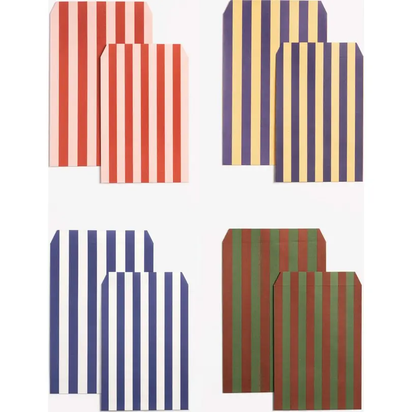 Geschenktüte 8er-Set Stripes Classic
