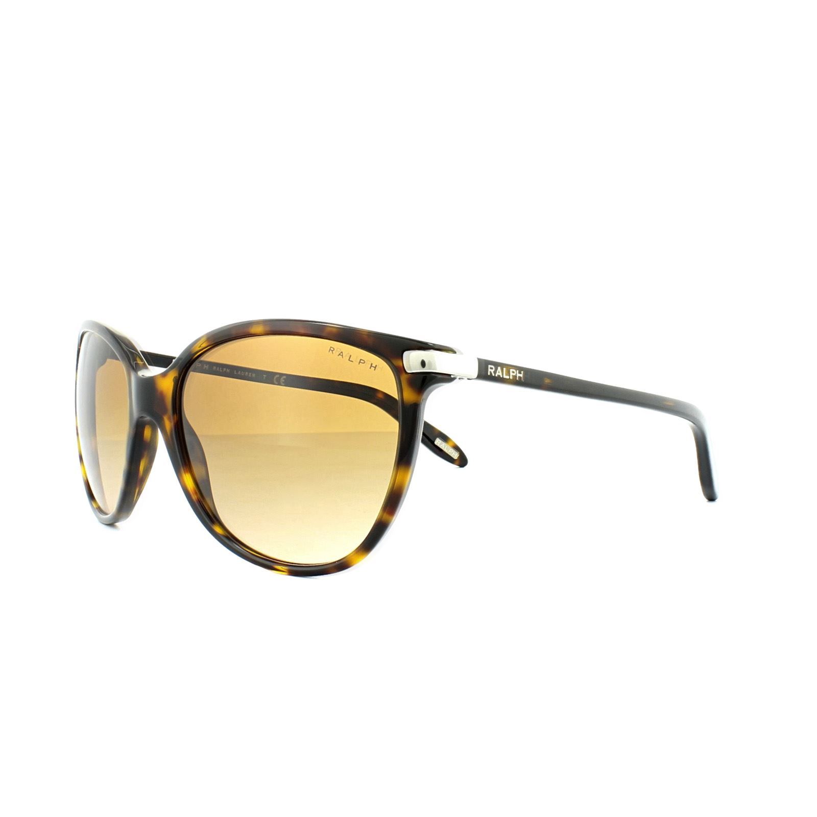 Ralph by Ralph Lauren Cat Eye Dark Tortoise Brown Gradient 5160 Sunglasses