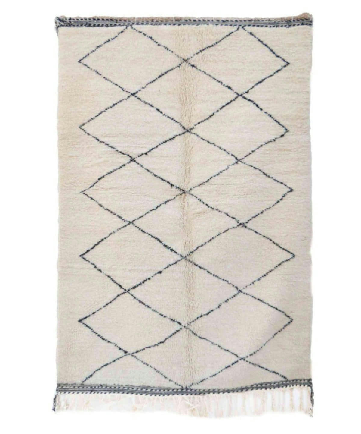 BERBERE - Tapis Berbere marocain pure laine 158x256