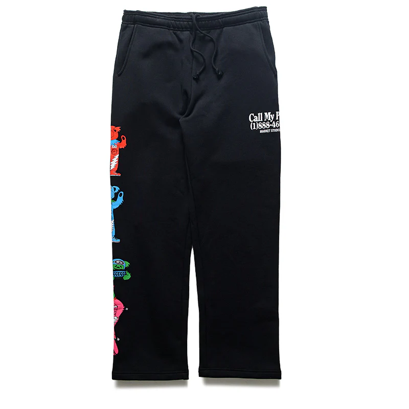 Market x Grateful Dead Call My Pitcrew Sweatpants - Black