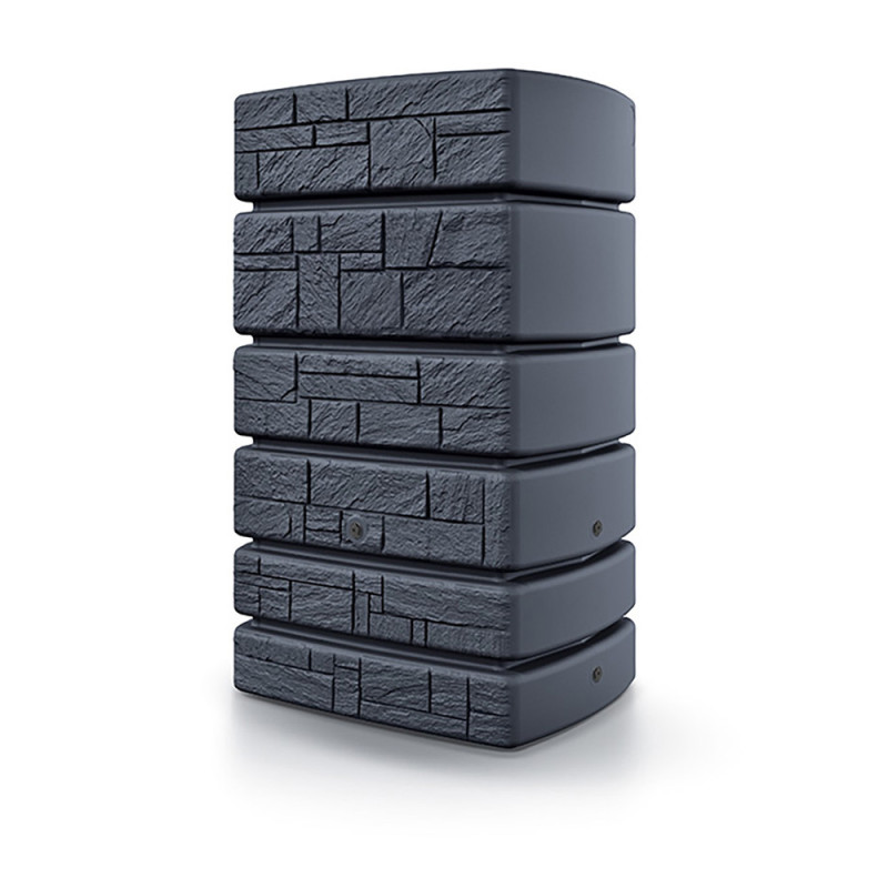 Tonneau à eau de pluie Aqua Tower Stone anthracite 500 L WATERFORM
