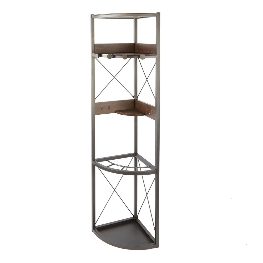 Maddox Industrial Corner Hall Tree