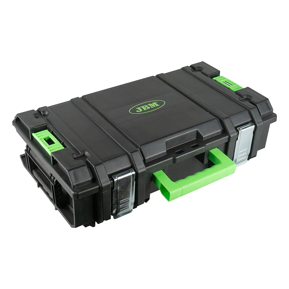 JBM Stackable Toolbox With 2 Side Parts Organizers 11 compartments