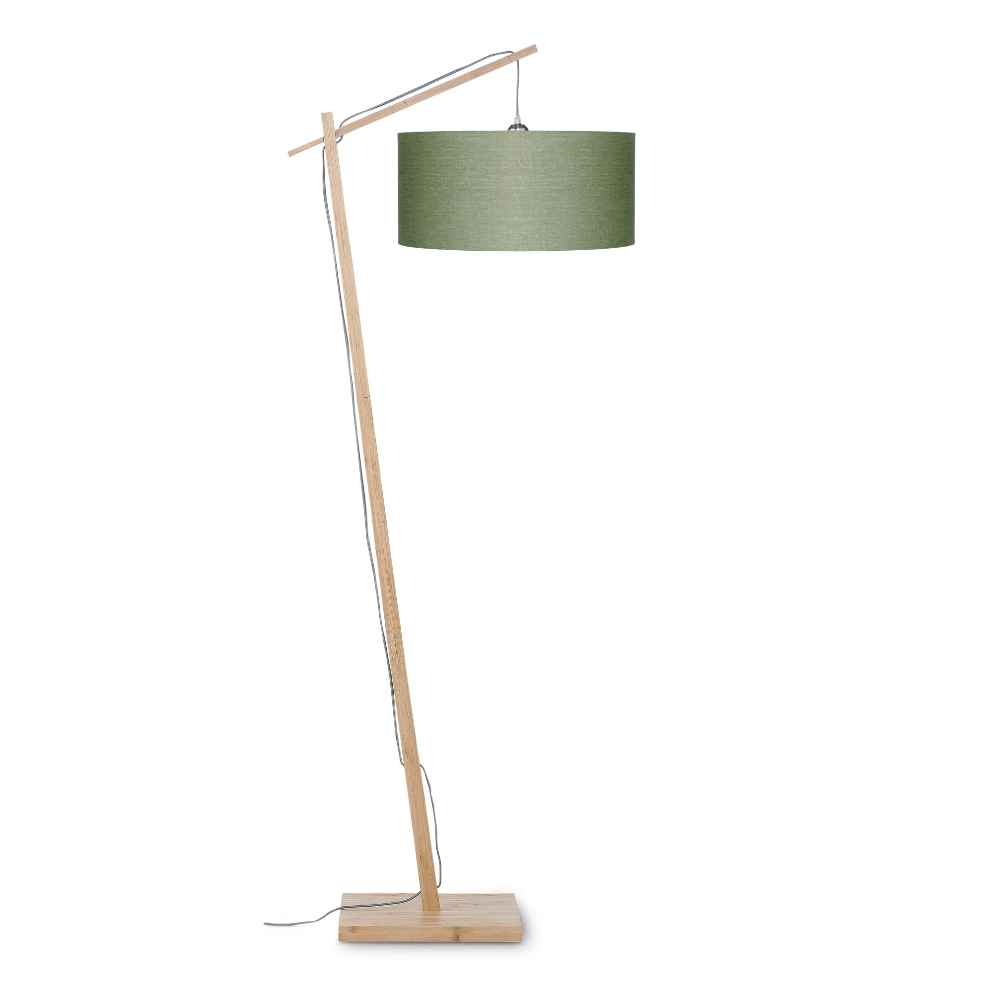 GOOD&MOJO vloerlamp Andes - groen - Ø47cm