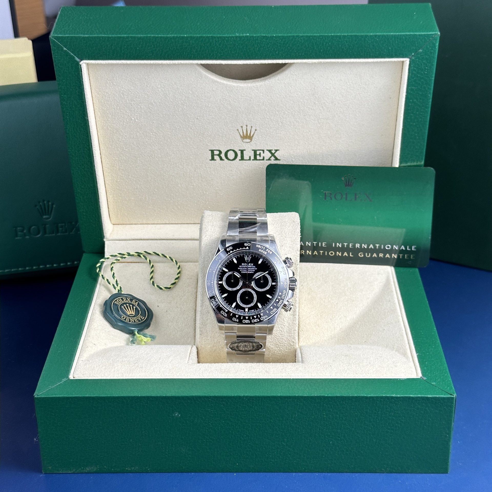 Rolex Daytona 126500LN Godzilla 904L Steel Black Dial 40mm Oyster Super Clone