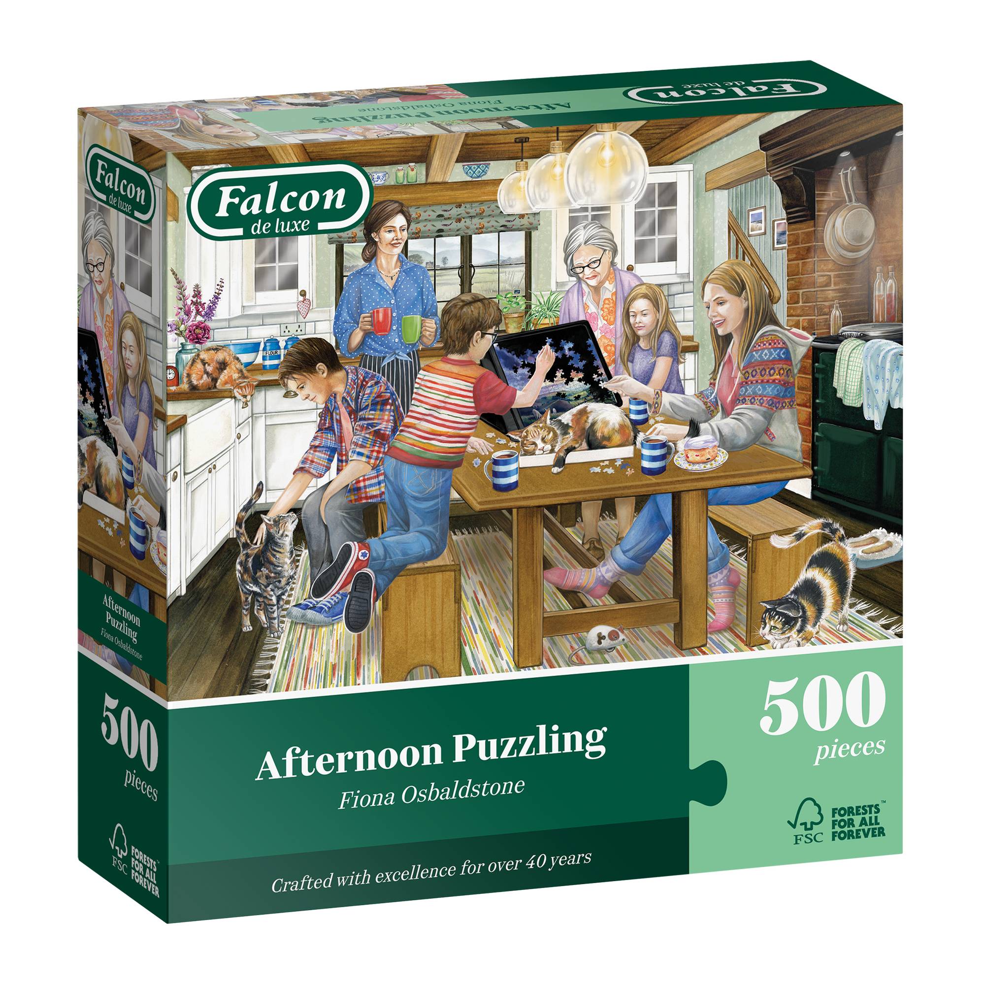 Falcon Afternoon Puzzling Jigsaw Puzzle 500 Pieces