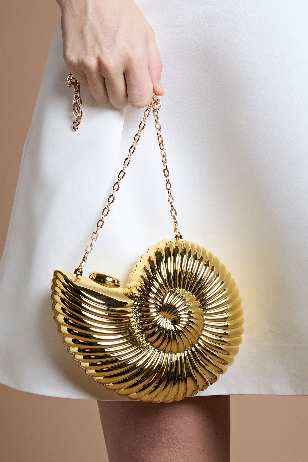 Coast Shelby Shell Clutch Bag With Crossbody Strap