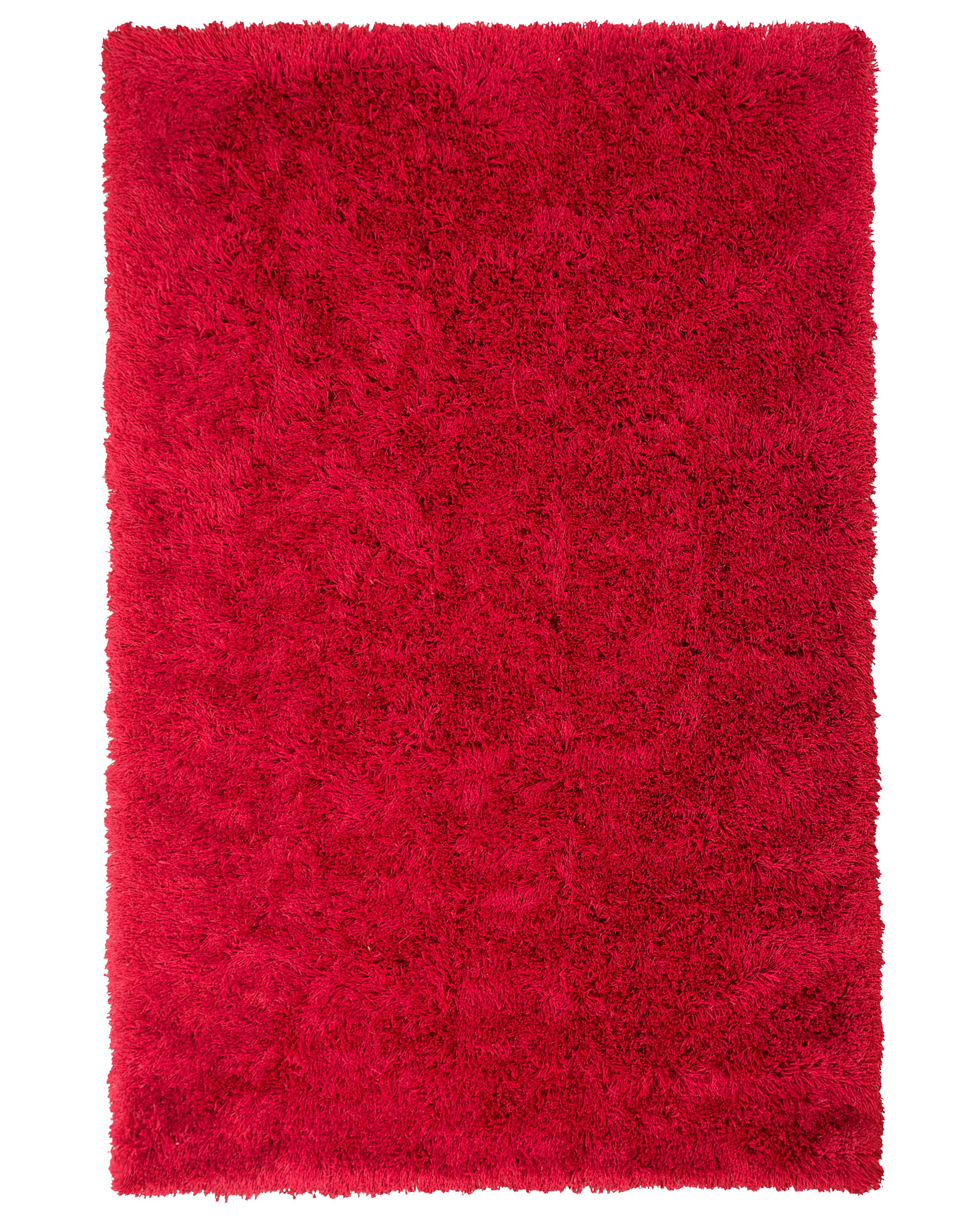 Shaggy Rug CIDE Red 140 x 200 cm