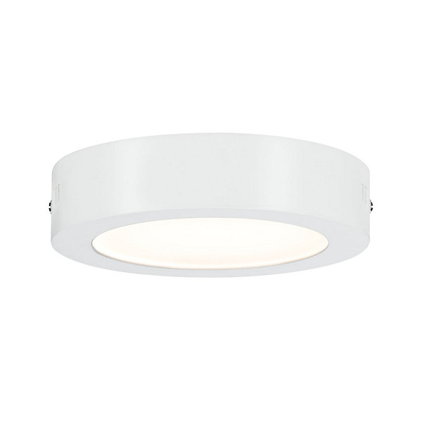 Panneau LED Lunar rond 170mm 11W 760lm 3000K Blanc