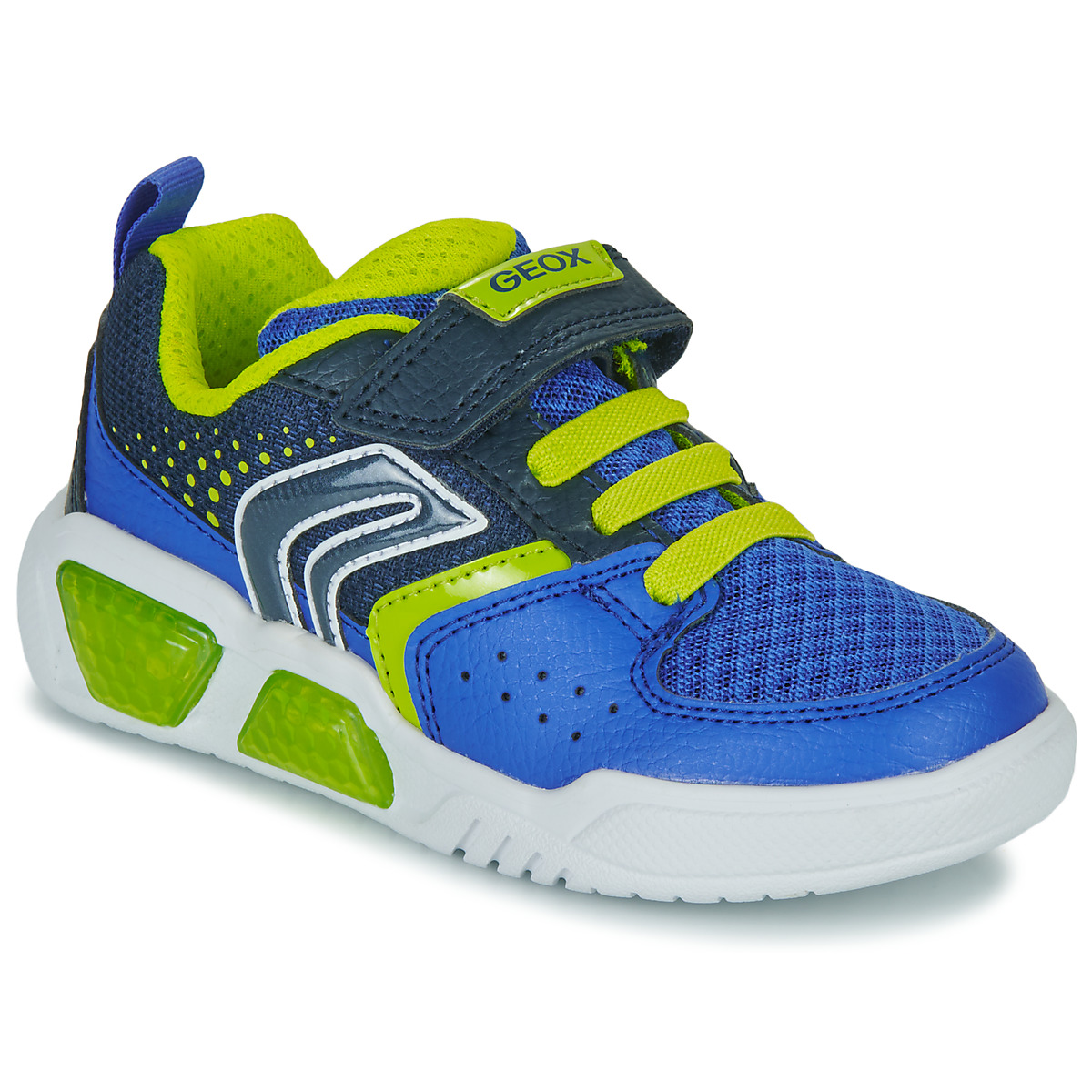 Geox - J ILLUMINUS BOY - Blue / Green