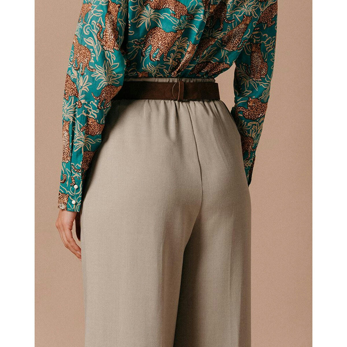 Pantalon  large Lazare taille mi-haute