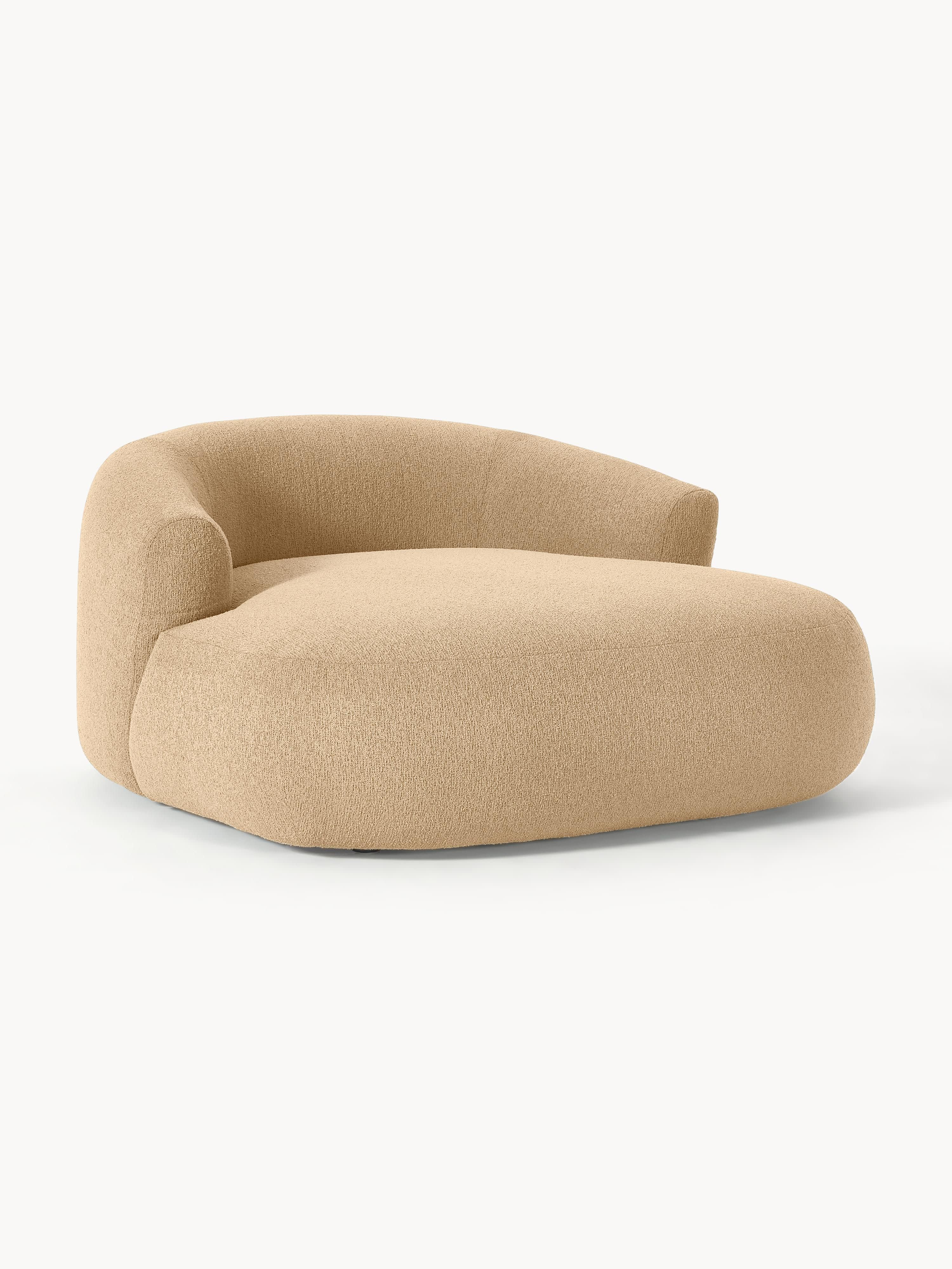 XL Bouclé-Loungesessel Sofia