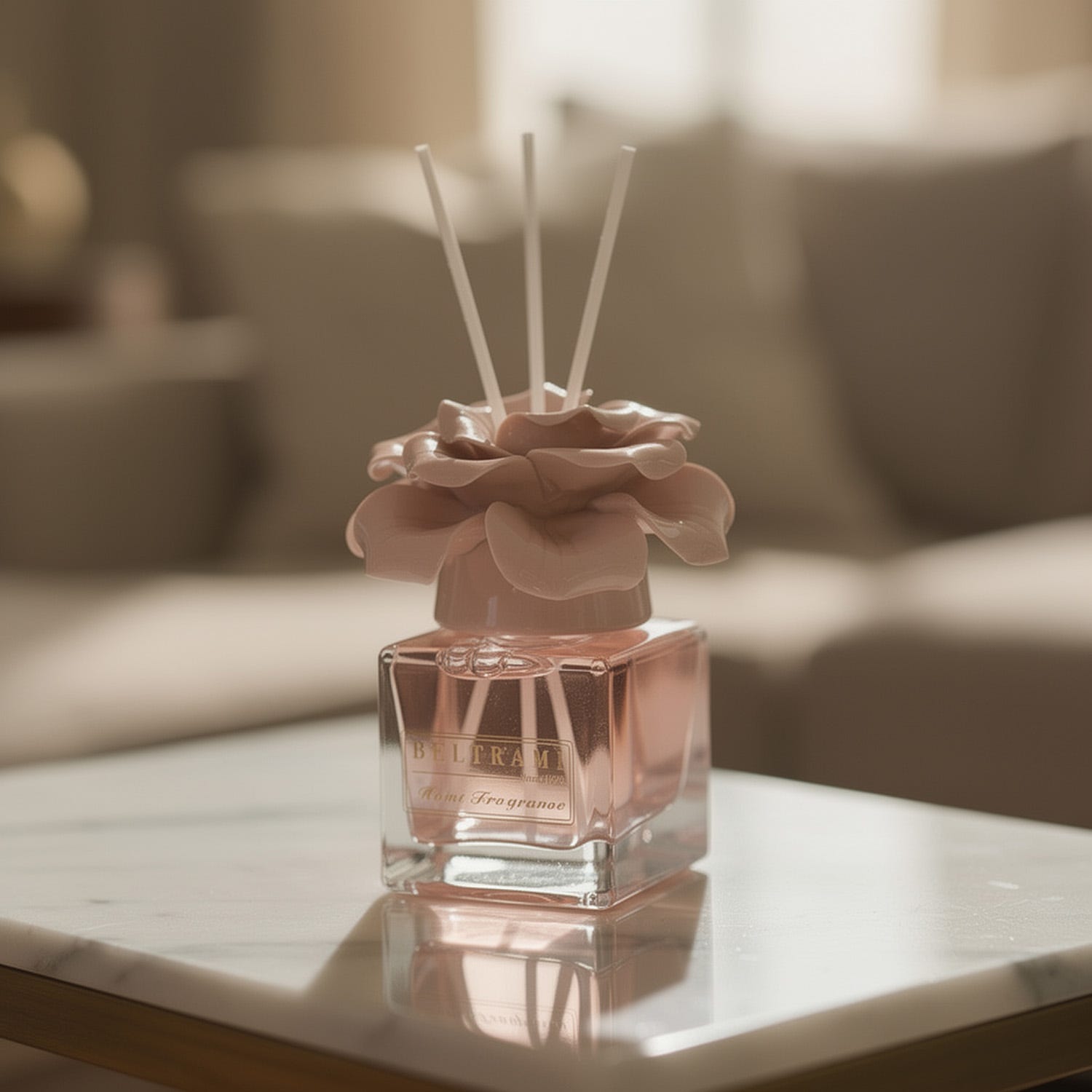 Profumatore d'ambiente medio Gerbera beige Beltrami