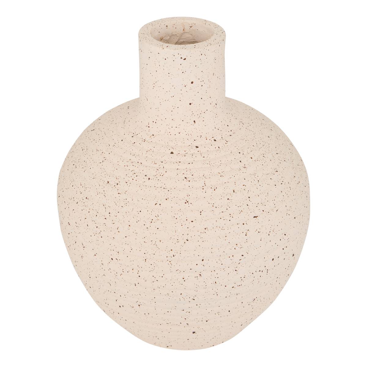 Vase "Ted" White, H.43 cm