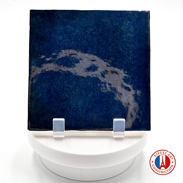Carrelage mur effet zellige bejmat bleu 13,2x13,2 cm ARTISAN COLONIAL BLUE