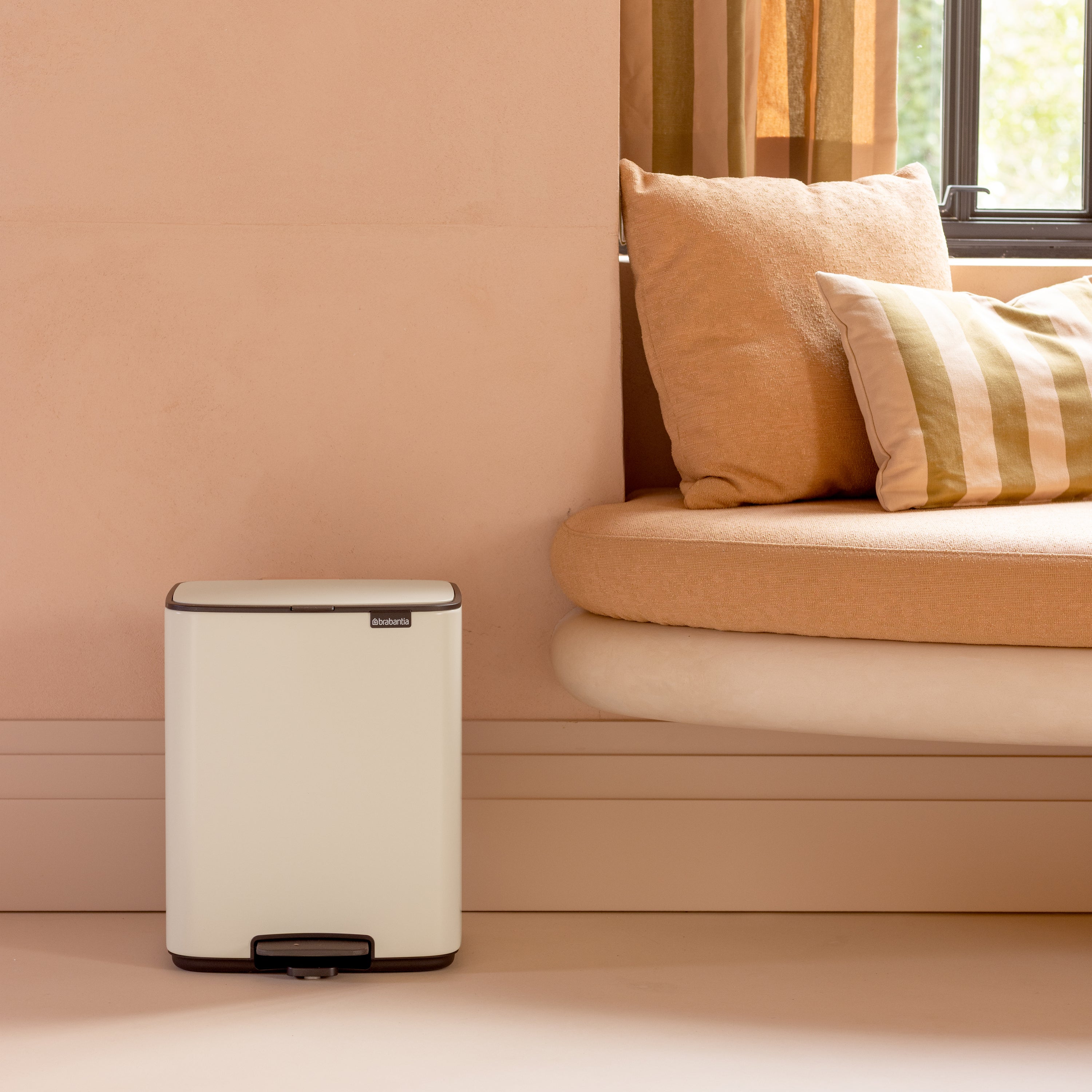 Brabantia Bo Pedaalemmer 12 L - Soft Beige