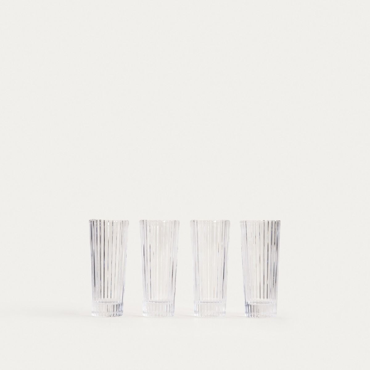 Zestaw kieliszków LYNN do wódki, ryflowanych 0,05 l