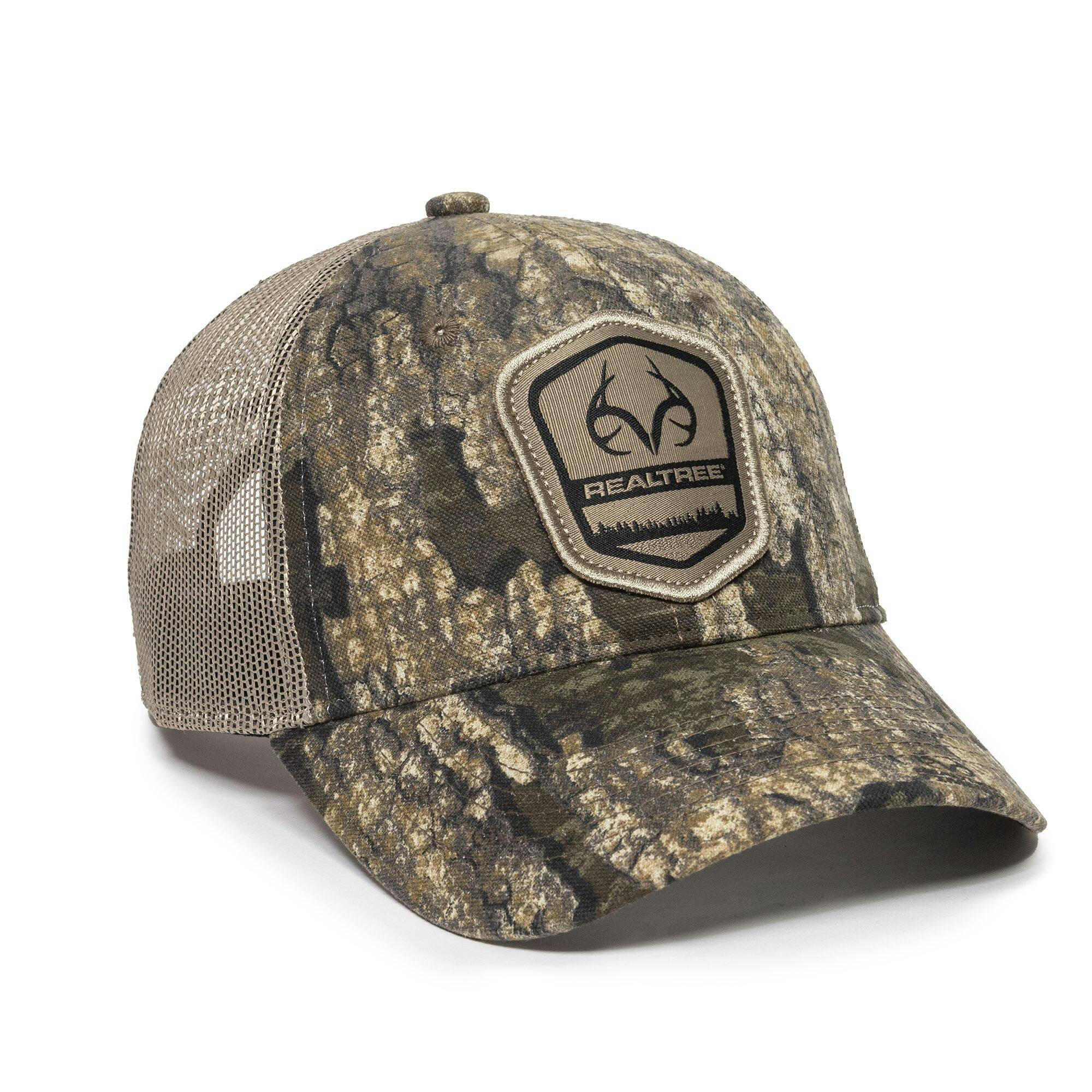 Realtree Hunting Mesh Back Baseball CaP with Adjustable Closure, Realtree Timber Camo