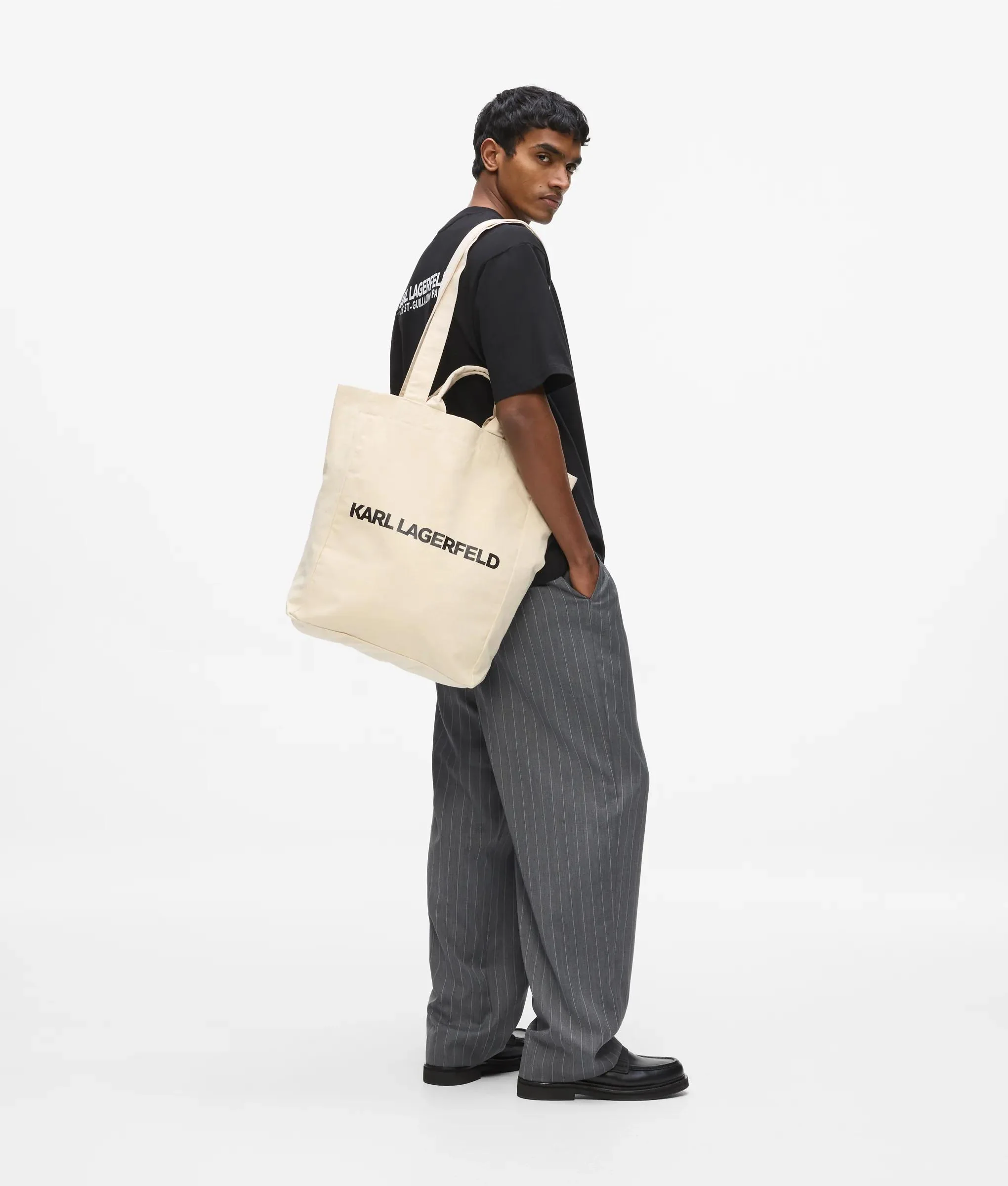 Sac en toile haut avec logo