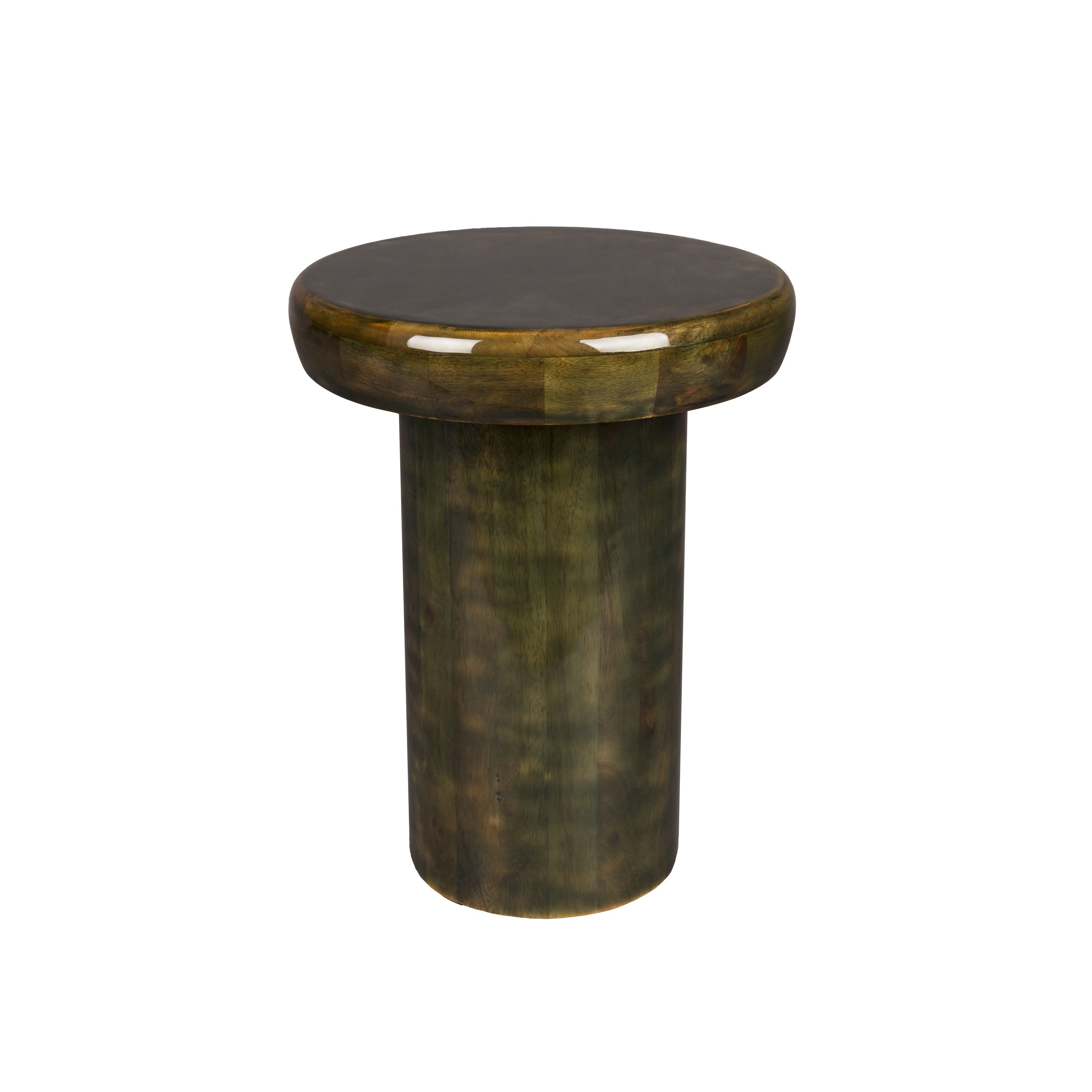 Dutchbone Mush Bijzettafel Rond 35 cm Groen