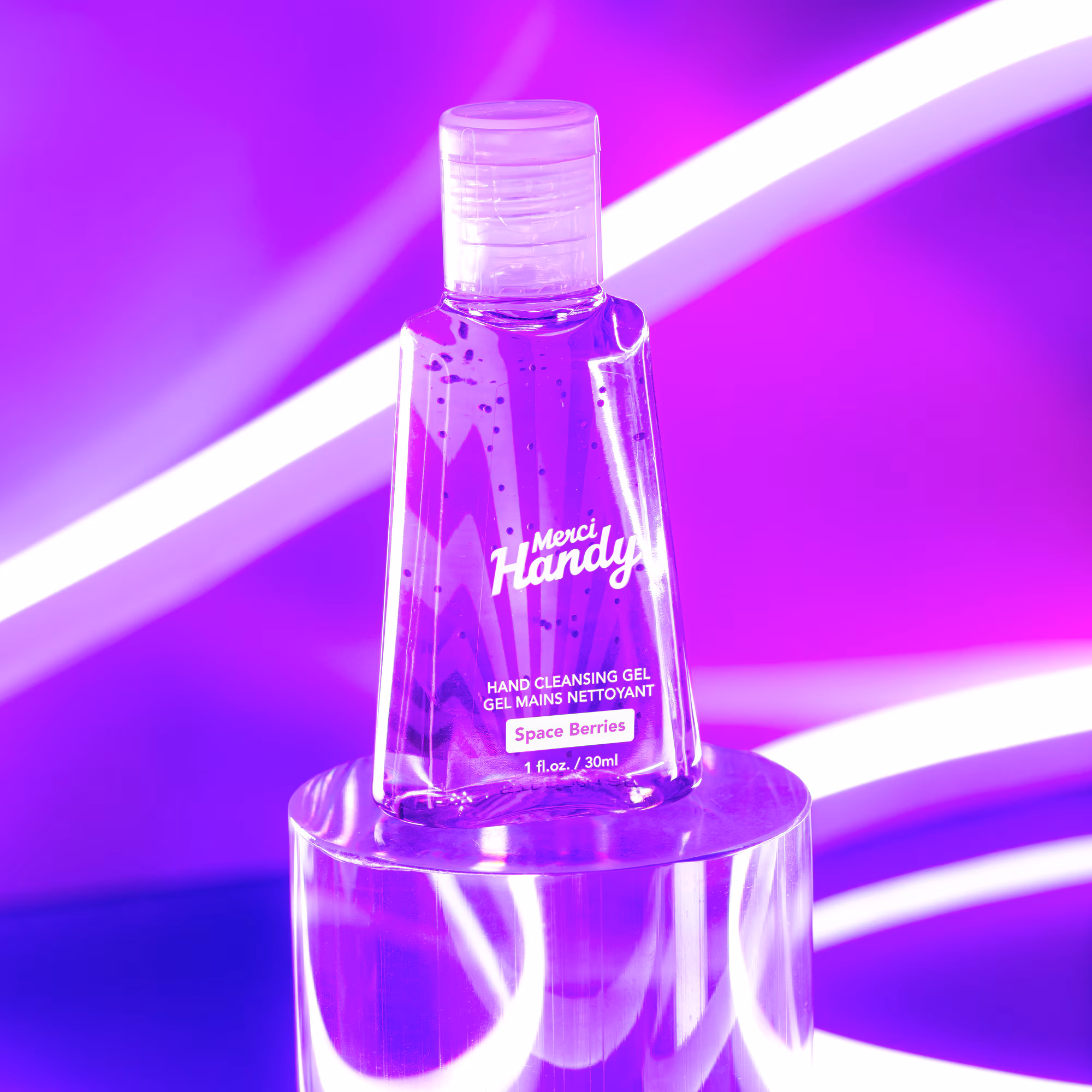 HANDCAREGel mains nettoyant - space berries