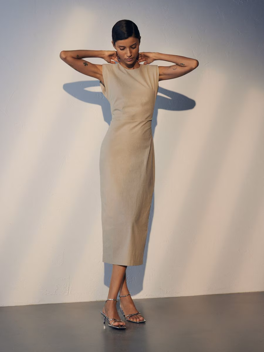Dress With Draping