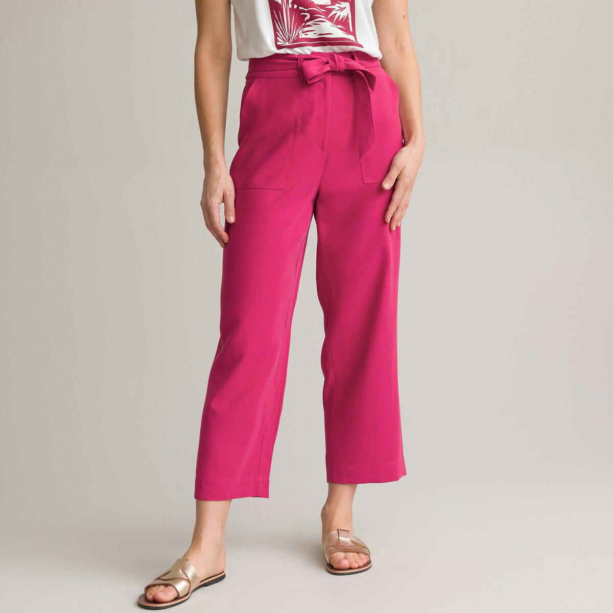 Pantalon forme raccourci